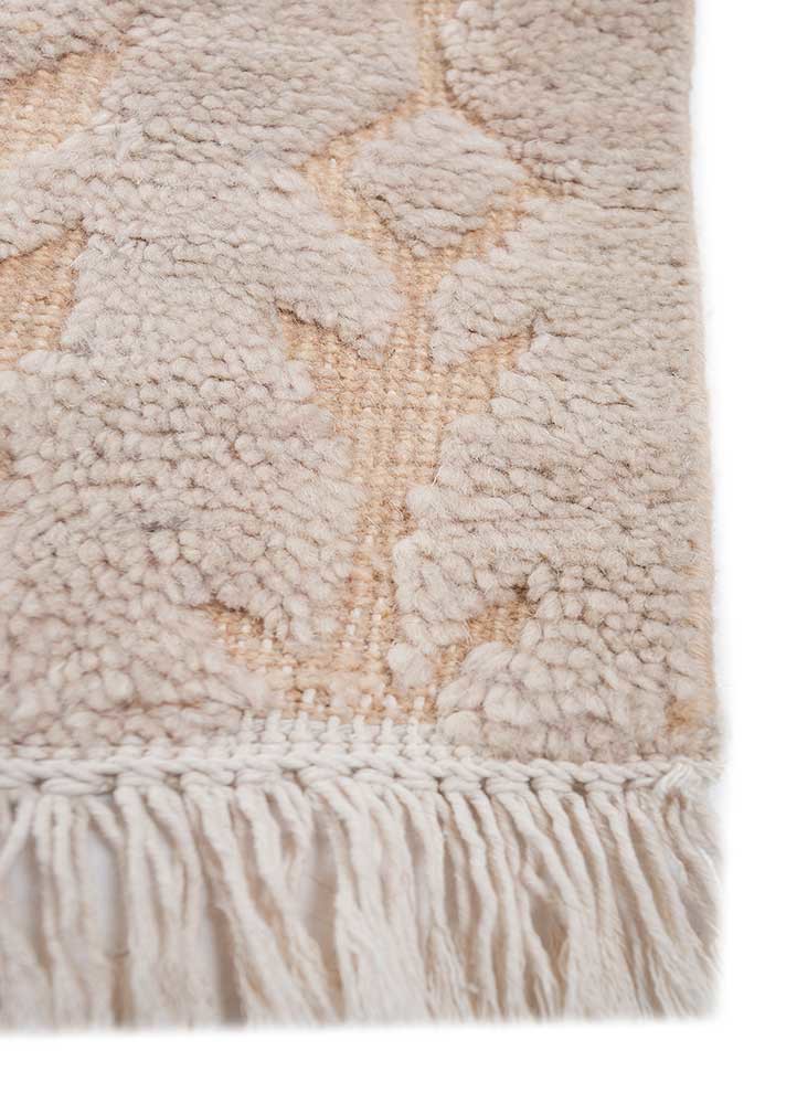 azalea gold wool hand knotted Rug - Corner azalea gold wool hand knotted Rug - Corner