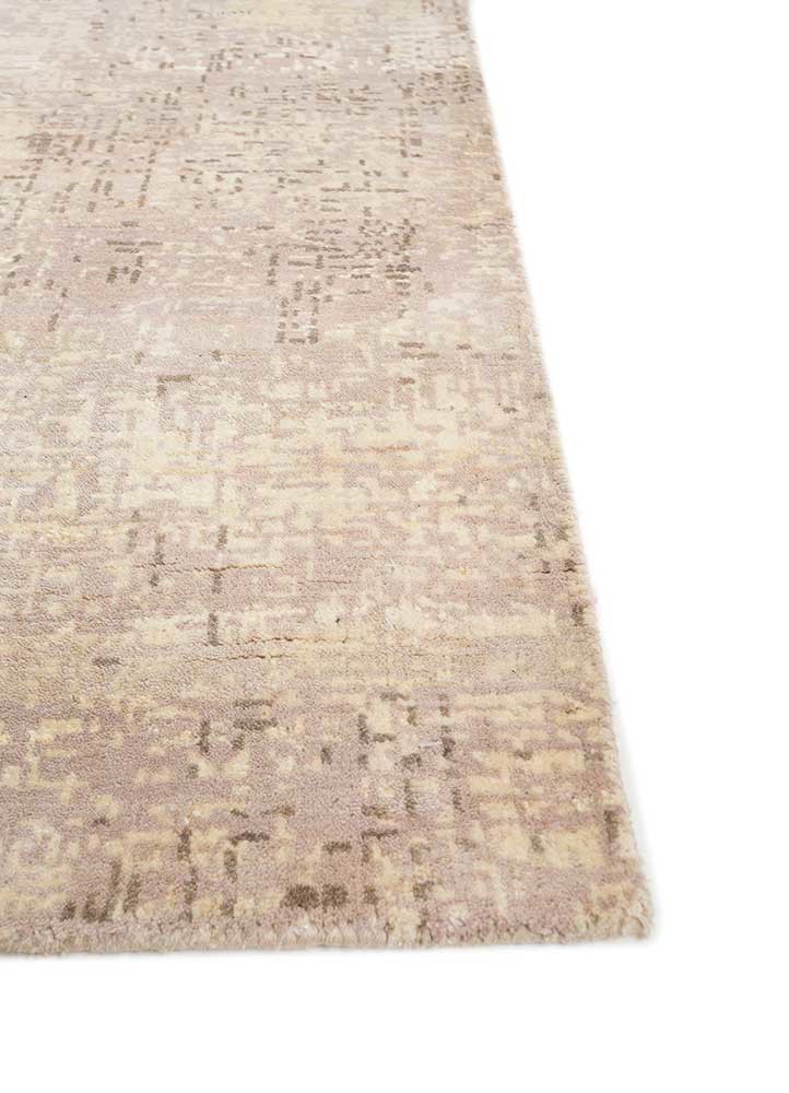 uvenuti ivory wool hand knotted Rug - Corner uvenuti ivory wool hand knotted Rug - Corner