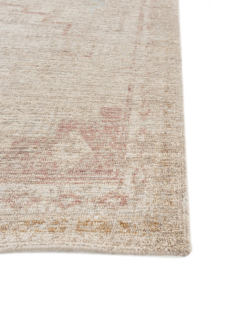 viscaya ivory wool hand knotted Rug - Corner viscaya ivory wool hand knotted Rug - Corner