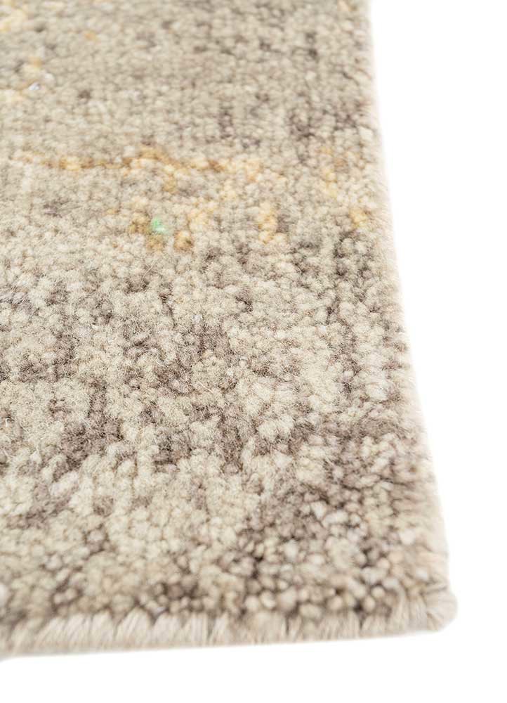 uvenuti gold wool hand knotted Rug - Corner uvenuti gold wool hand knotted Rug - Corner