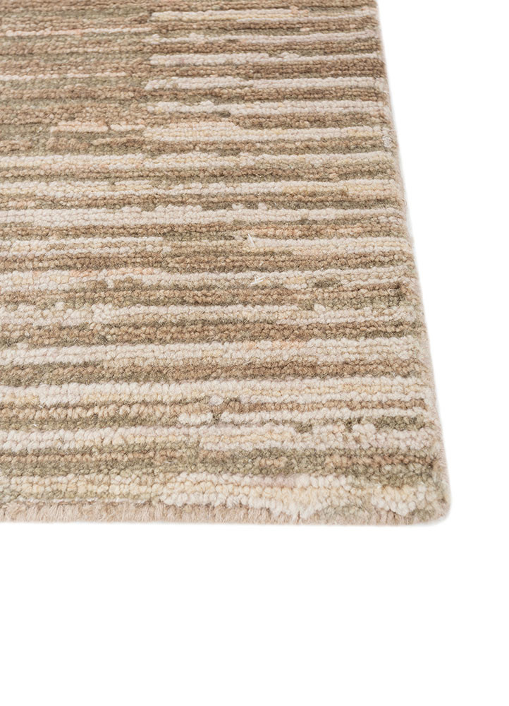 blythe green wool hand knotted Rug - Corner blythe green wool hand knotted Rug - Corner