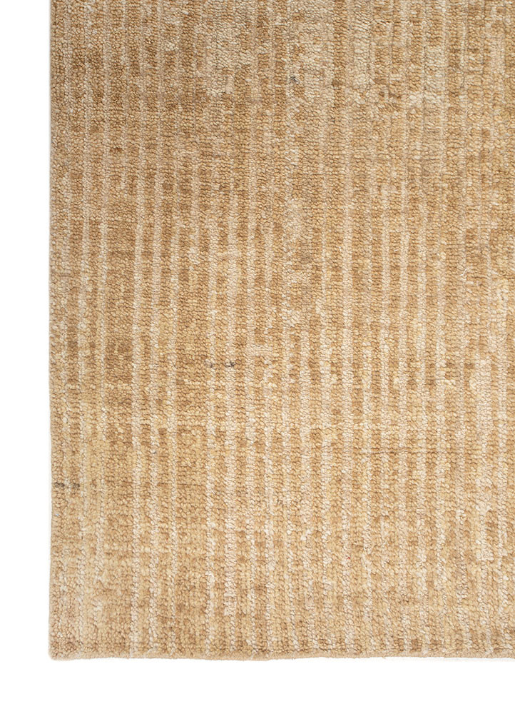 blythe beige and brown wool hand knotted Rug - Corner blythe beige and brown wool hand knotted Rug - Corner