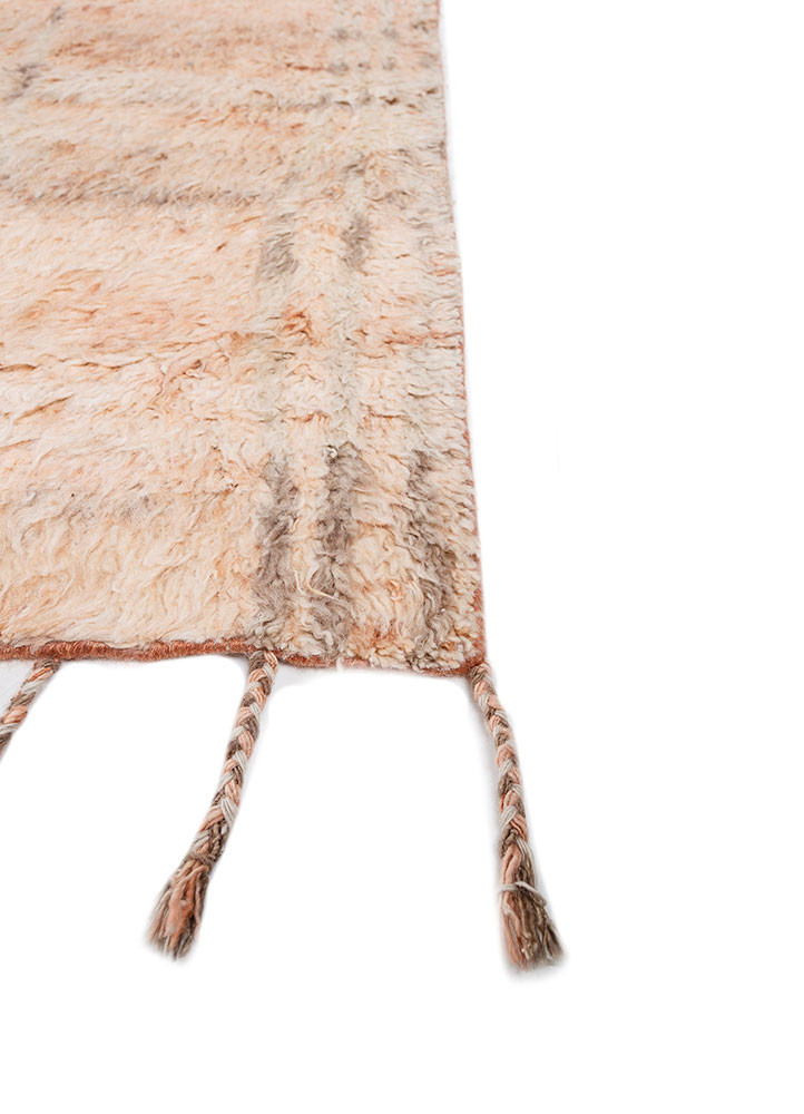zuri red and orange wool hand knotted Rug - Corner zuri red and orange wool hand knotted Rug - Corner