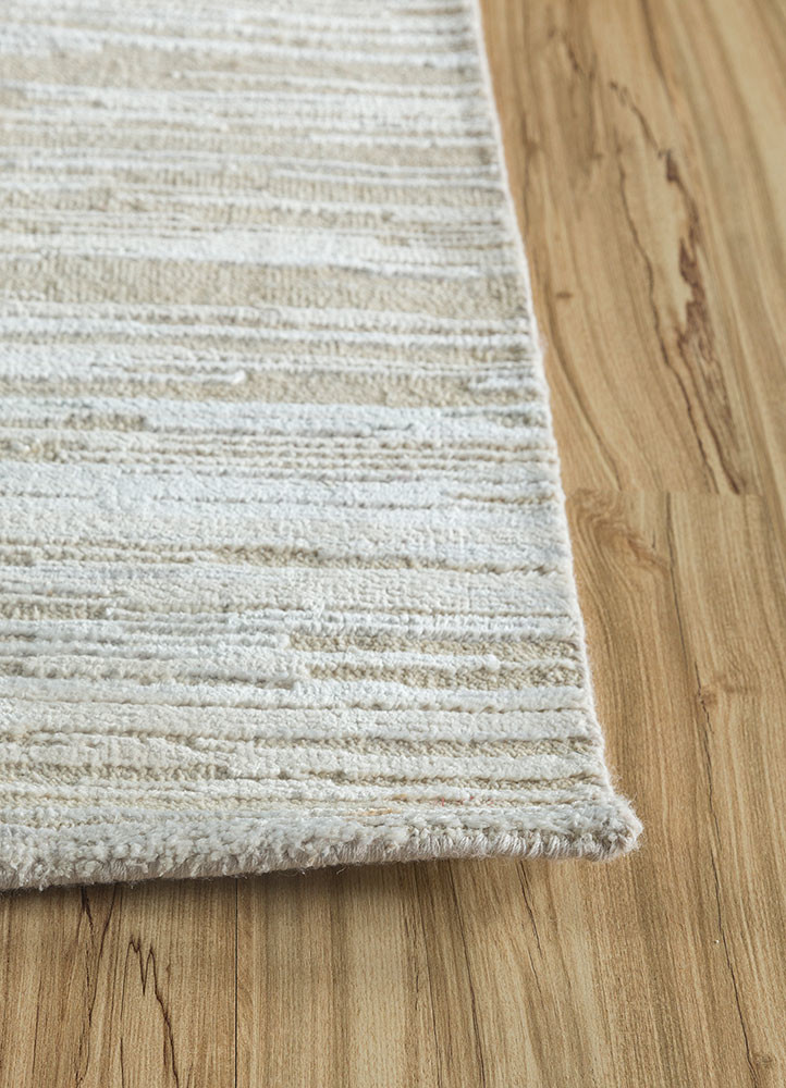 manifest blue wool and silk hand knotted Rug - Corner manifest blue wool and silk hand knotted Rug - Corner