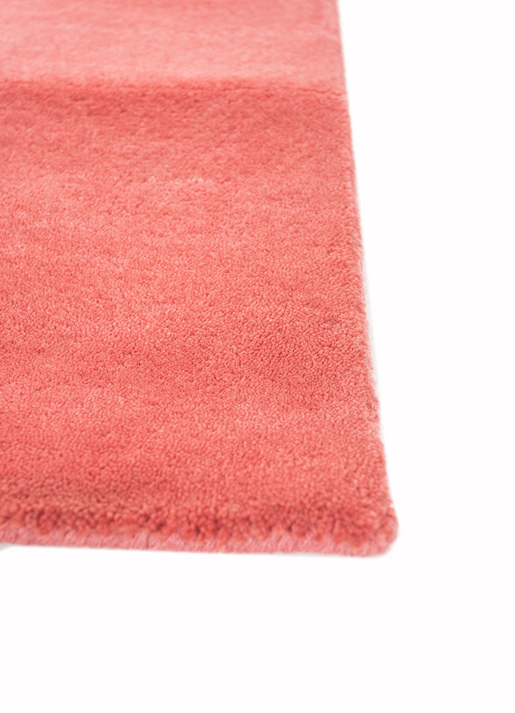 days pink and purple wool and silk hand knotted Rug - Corner days pink and purple wool and silk hand knotted Rug - Corner