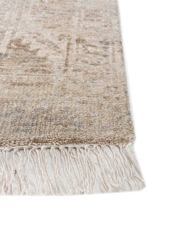 viscaya ivory wool hand knotted Rug - Corner viscaya ivory wool hand knotted Rug - Corner