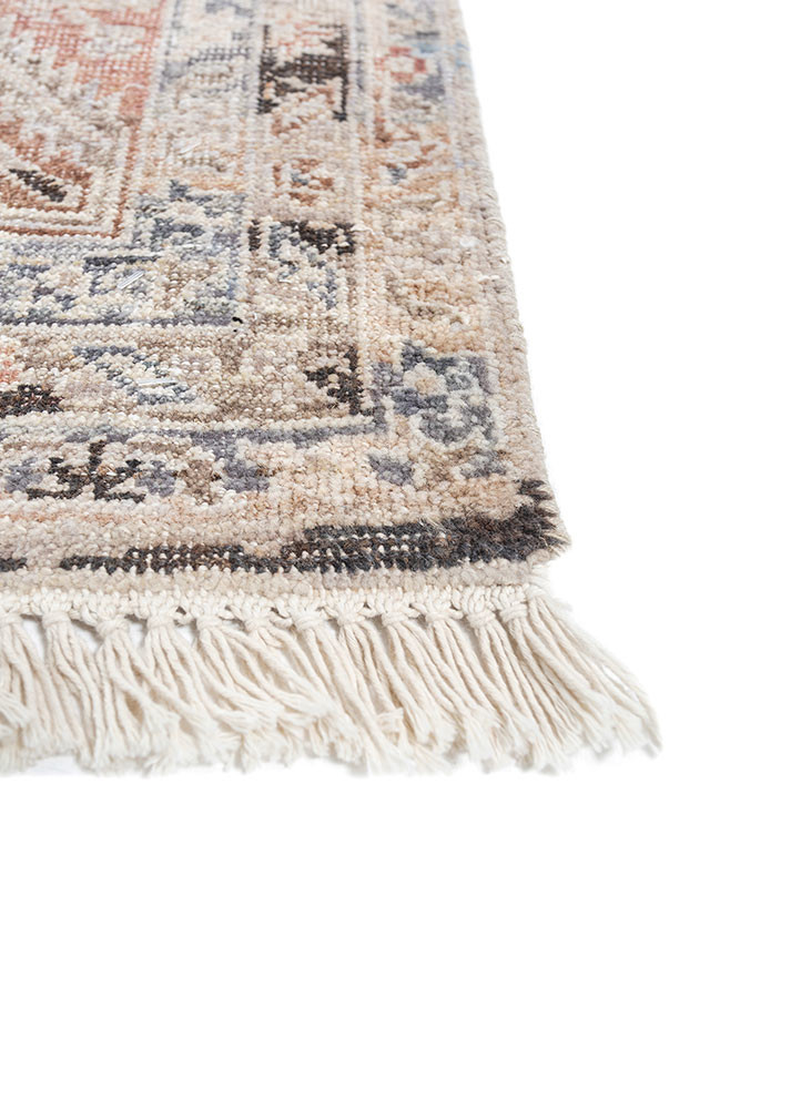 viscaya ivory afghan wool hand knotted Rug - Corner viscaya ivory afghan wool hand knotted Rug - Corner