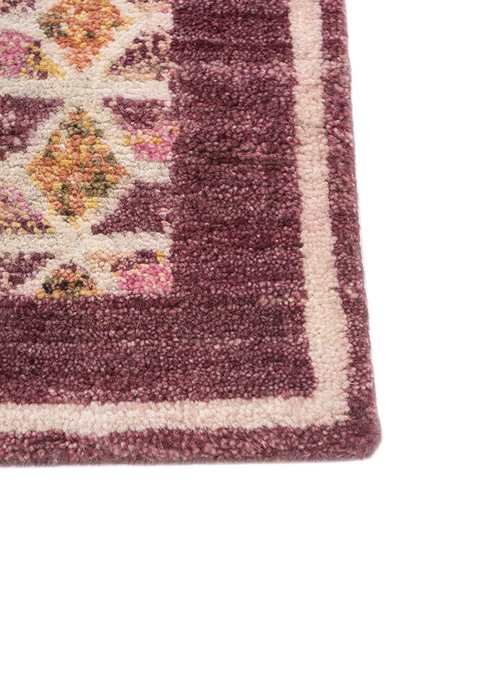 far pavilions ivory wool hand knotted Rug - Corner far pavilions ivory wool hand knotted Rug - Corner