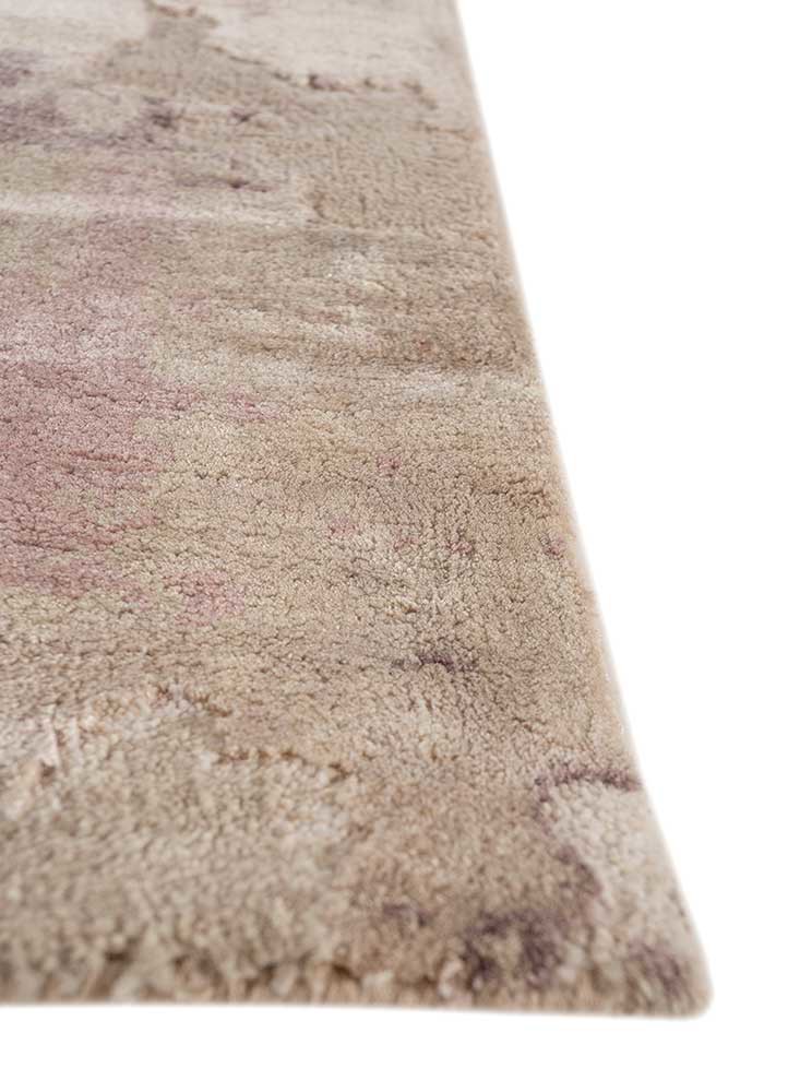project error by kavi ivory wool and bamboo silk hand knotted Rug - Corner project error by kavi ivory wool and bamboo silk hand knotted Rug - Corner