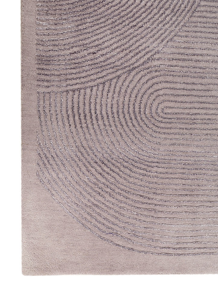 unfold by kavi red and orange wool and bamboo silk hand knotted Rug - Corner unfold by kavi red and orange wool and bamboo silk hand knotted Rug - Corner