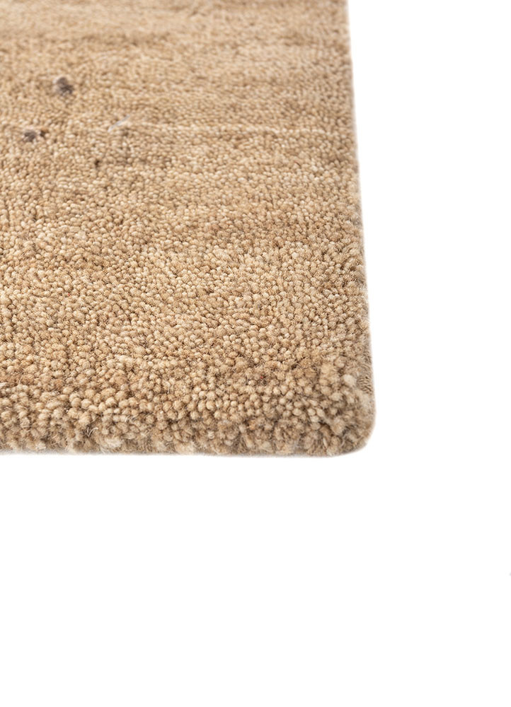 aprezo beige and brown wool and bamboo silk hand knotted Rug - Corner aprezo beige and brown wool and bamboo silk hand knotted Rug - Corner