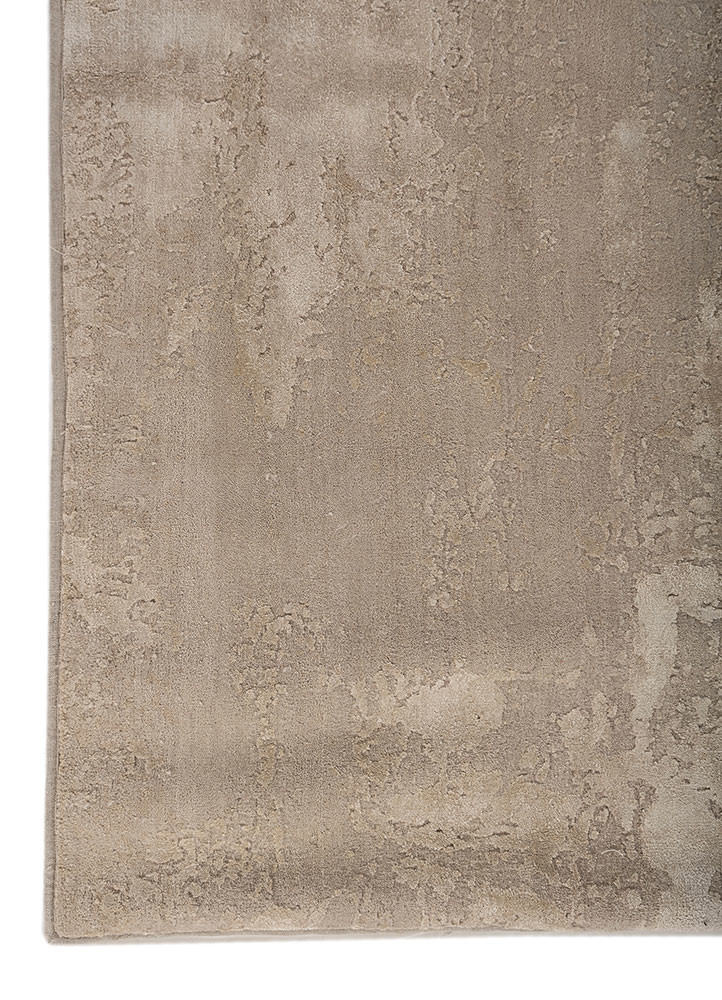 project error by kavi grey and black wool and bamboo silk hand knotted Rug - Corner project error by kavi grey and black wool and bamboo silk hand knotted Rug - Corner