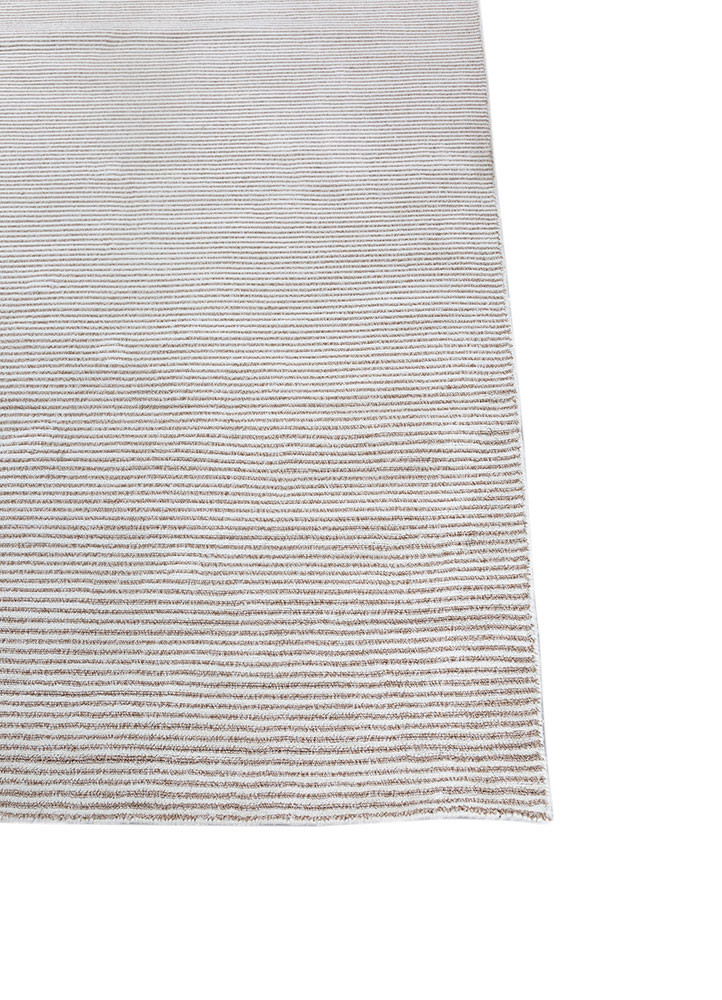 basis ivory acrylic hand loom Rug - Corner basis ivory acrylic hand loom Rug - Corner