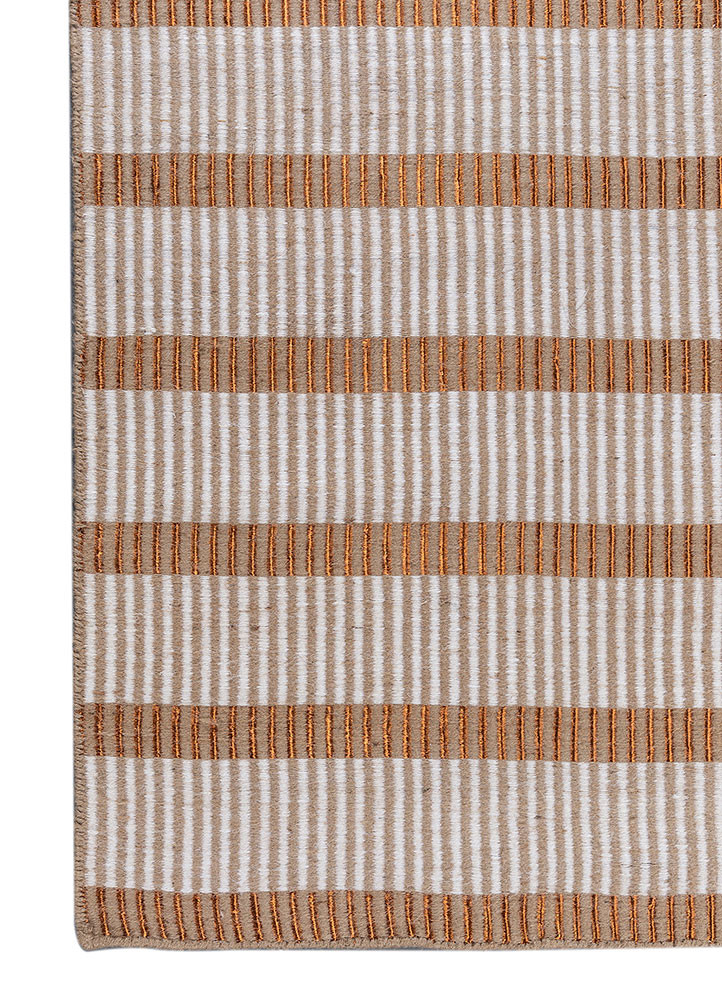 nomadic threads beige and brown jute and hemp flat weaves Rug - Corner nomadic threads beige and brown jute and hemp flat weaves Rug - Corner