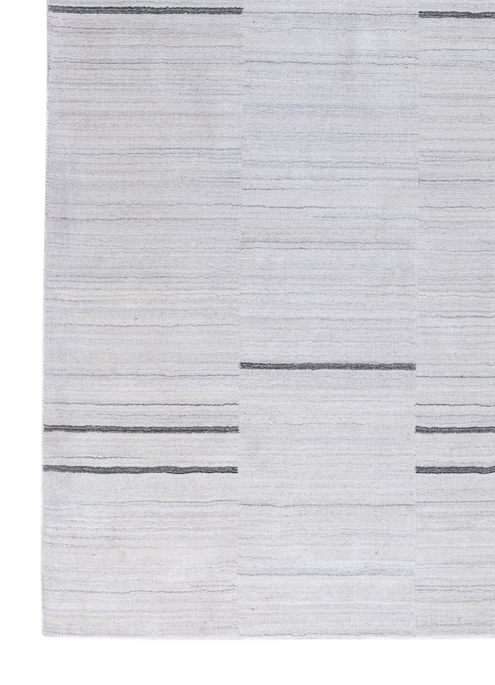 aprezo ivory polyester hand loom Rug - Corner aprezo ivory polyester hand loom Rug - Corner