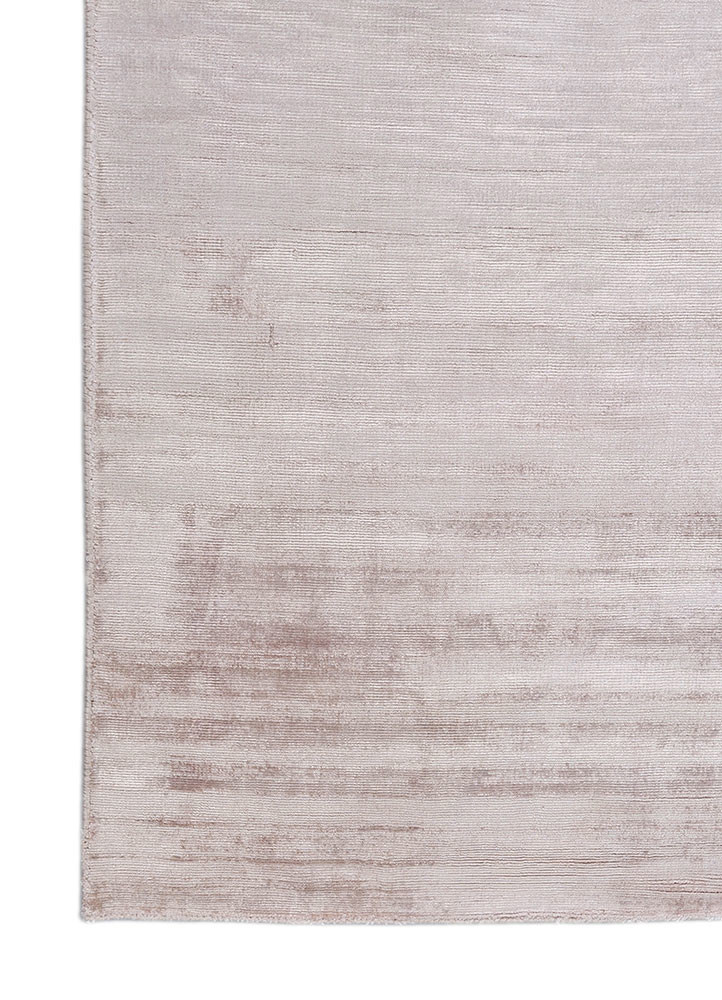 aprezo ivory viscose hand loom Rug - Corner aprezo ivory viscose hand loom Rug - Corner