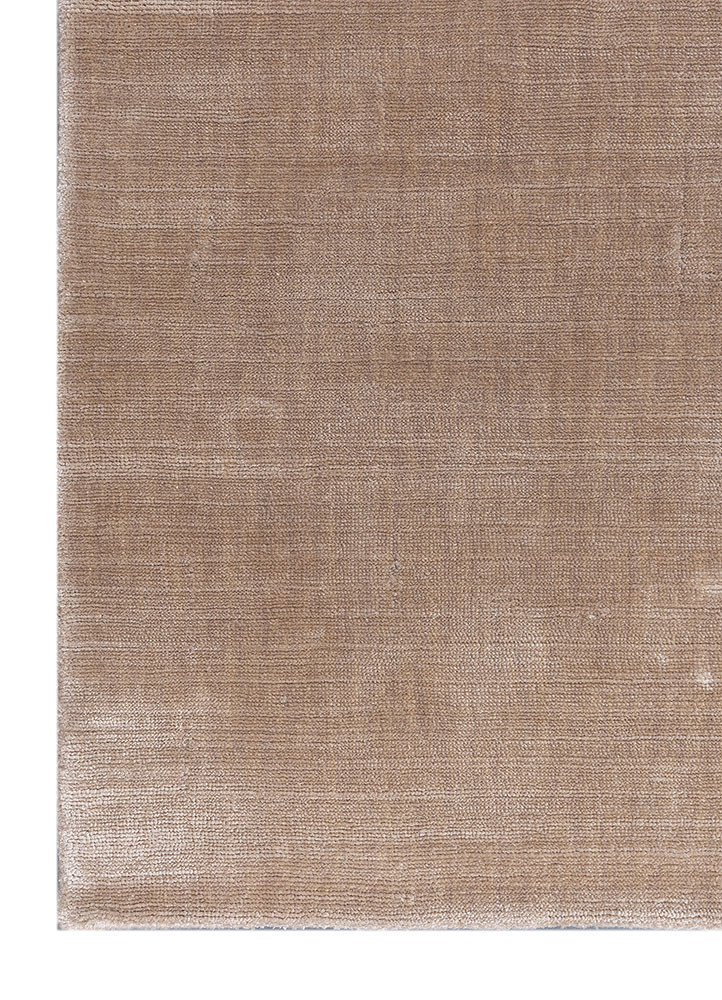 aprezo beige and brown tencil hand loom Rug - Corner aprezo beige and brown tencil hand loom Rug - Corner