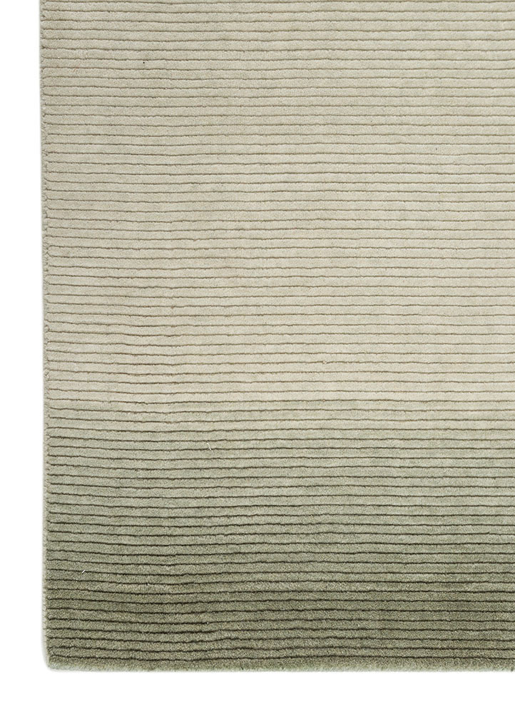 jean green wool hand loom Rug - Corner jean green wool hand loom Rug - Corner