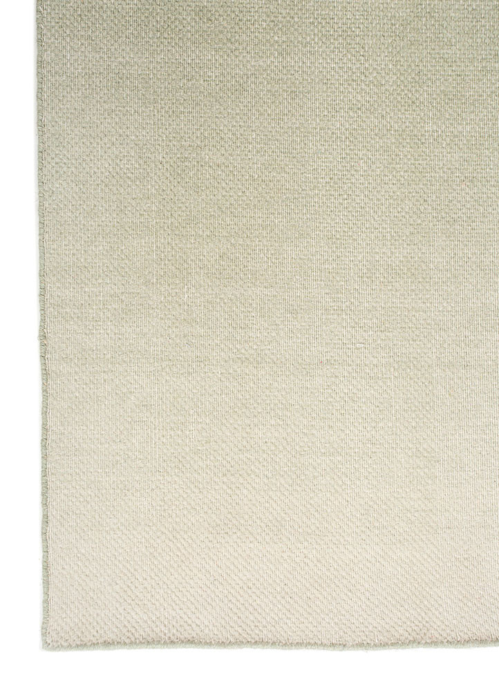 jean green wool hand loom Rug - Corner jean green wool hand loom Rug - Corner