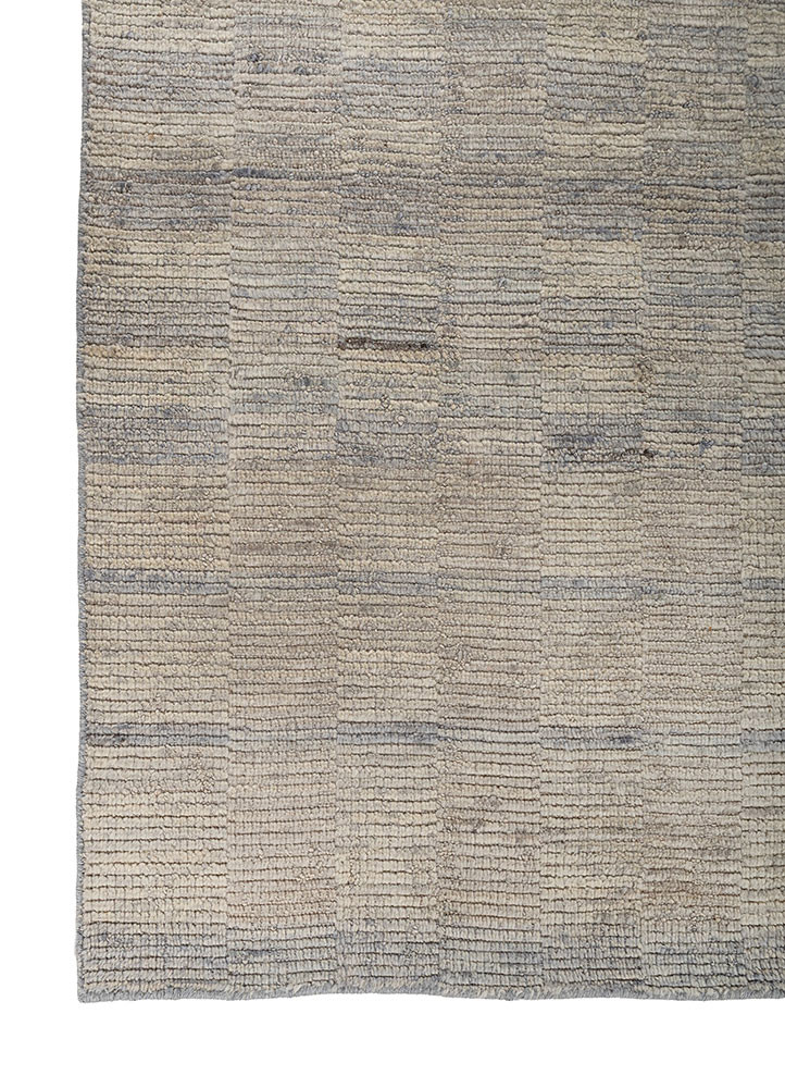 saga ivory wool hand loom Rug - Corner saga ivory wool hand loom Rug - Corner