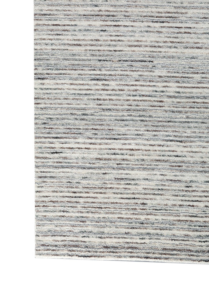 saga blue wool hand loom Rug - Corner saga blue wool hand loom Rug - Corner