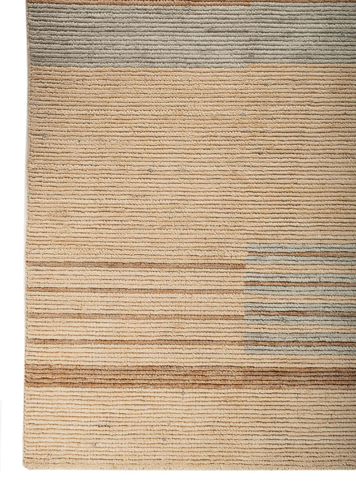 tesoro gold wool hand loom Rug - Corner tesoro gold wool hand loom Rug - Corner