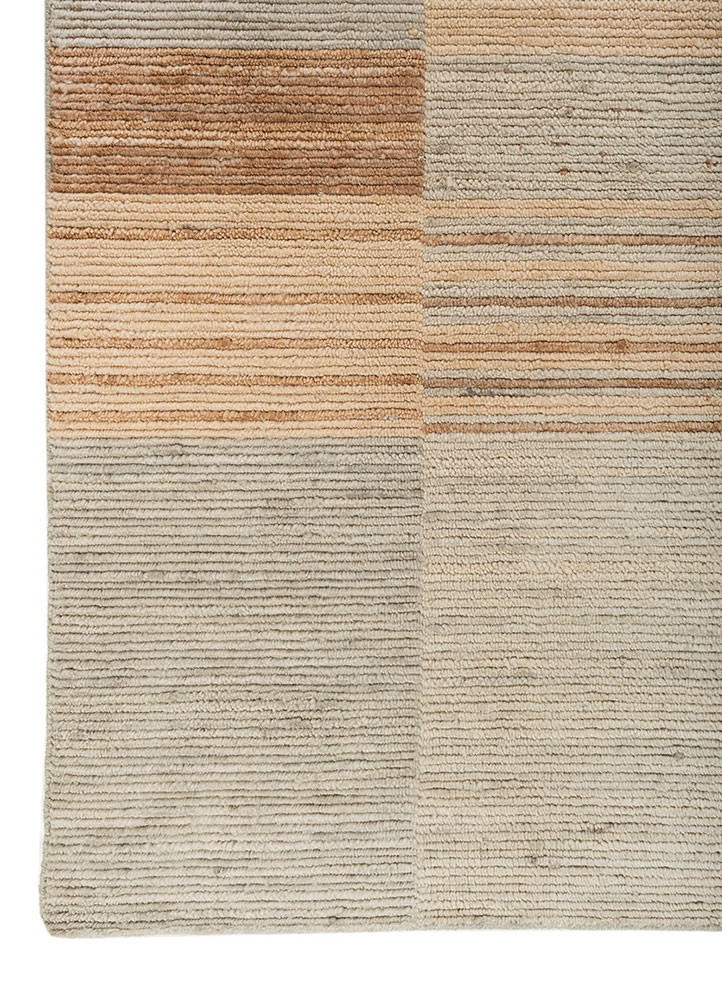 contour green wool hand loom Rug - Corner contour green wool hand loom Rug - Corner