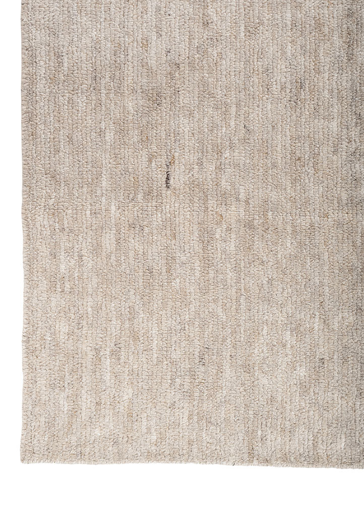 aprezo multi wool and viscose hand loom Rug - Corner