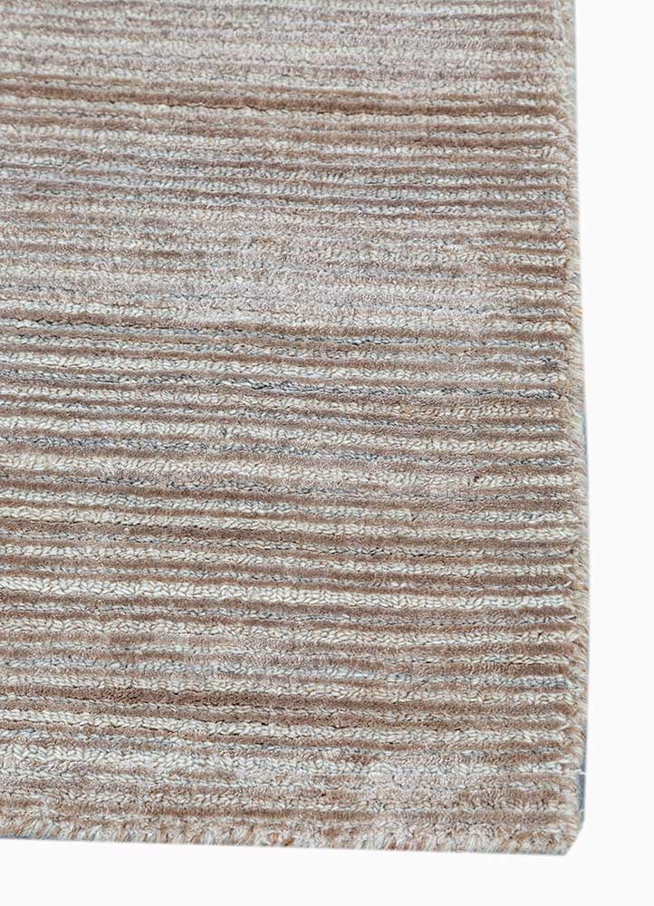 Basis Ivory Hand Loom Wool and Viscose RugsHwv7005Jaipur Rugs
