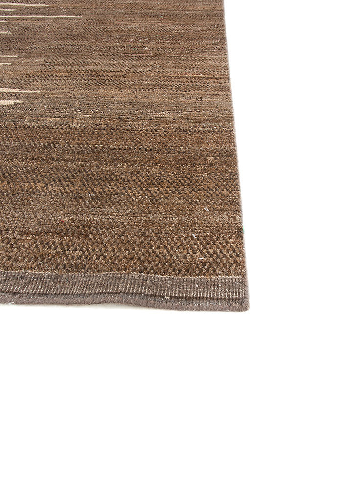 aprezo beige and brown afghan wool hand knotted Rug - Corner aprezo beige and brown afghan wool hand knotted Rug - Corner