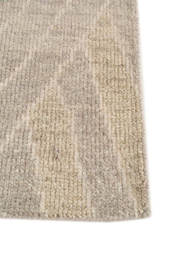 manifest grey and black wool hand knotted Rug - Corner manifest grey and black wool hand knotted Rug - Corner