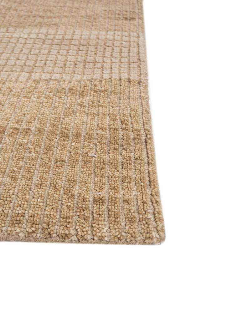 blythe gold wool hand knotted Rug - Corner blythe gold wool hand knotted Rug - Corner