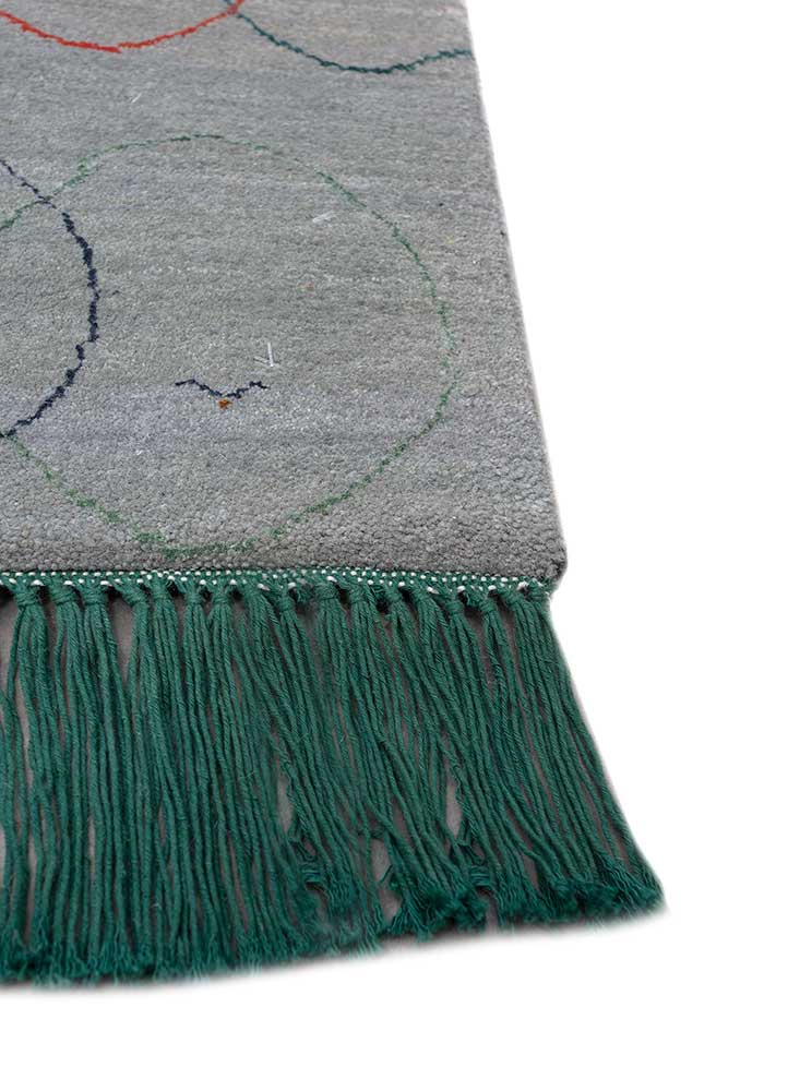 Freedom Manchaha Ivory Hand Knotted Wool and Bamboo Silk RugsLes1708