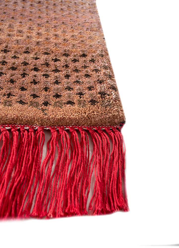 freedom manchaha pink and purple wool and bamboo silk hand knotted Rug - Corner freedom manchaha pink and purple wool and bamboo silk hand knotted Rug - Corner