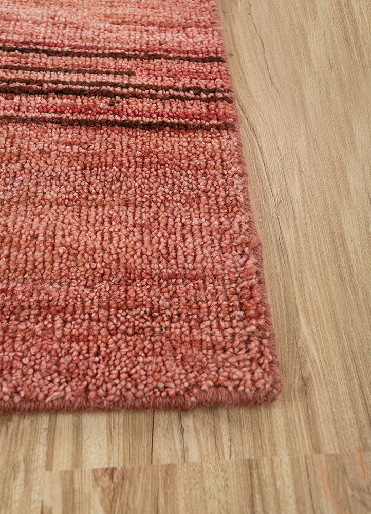 blythe red and orange afghan wool hand knotted Rug - Corner blythe red and orange afghan wool hand knotted Rug - Corner