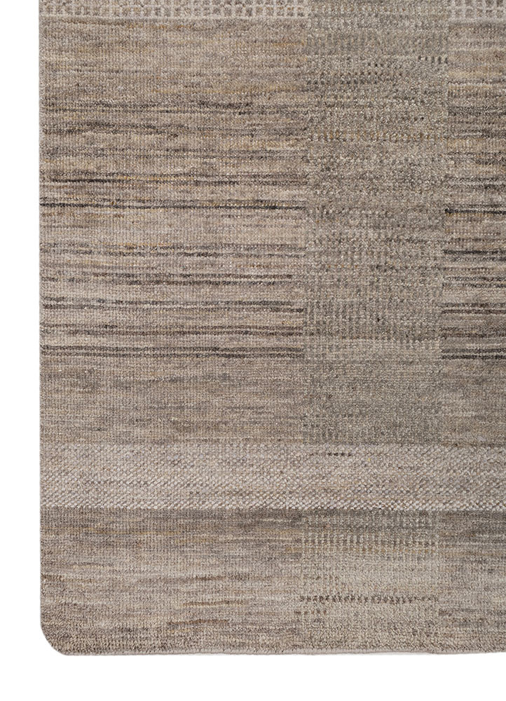 blythe blue wool hand knotted Rug - Corner blythe blue wool hand knotted Rug - Corner