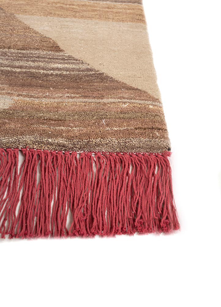 freedom manchaha beige and brown wool and silk hand knotted Rug - Corner freedom manchaha beige and brown wool and silk hand knotted Rug - Corner