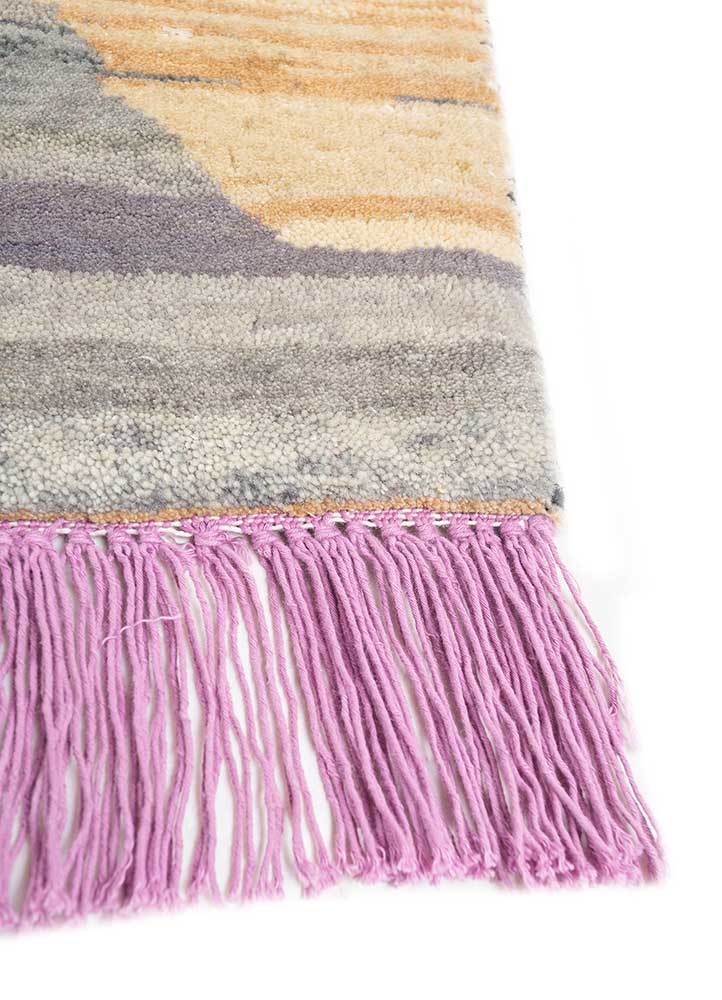 Freedom Manchaha Blue Hand Knotted Wool and Silk Rugs Lub82 Jaipur