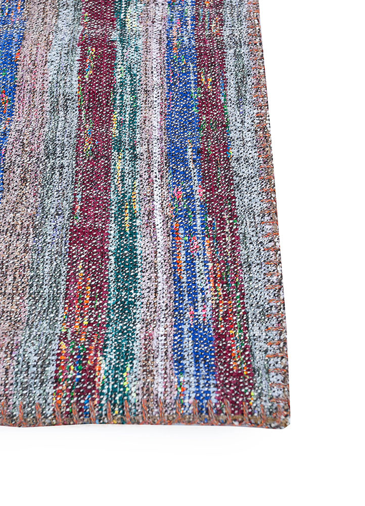 provenance multi wool hand knotted Rug - Corner