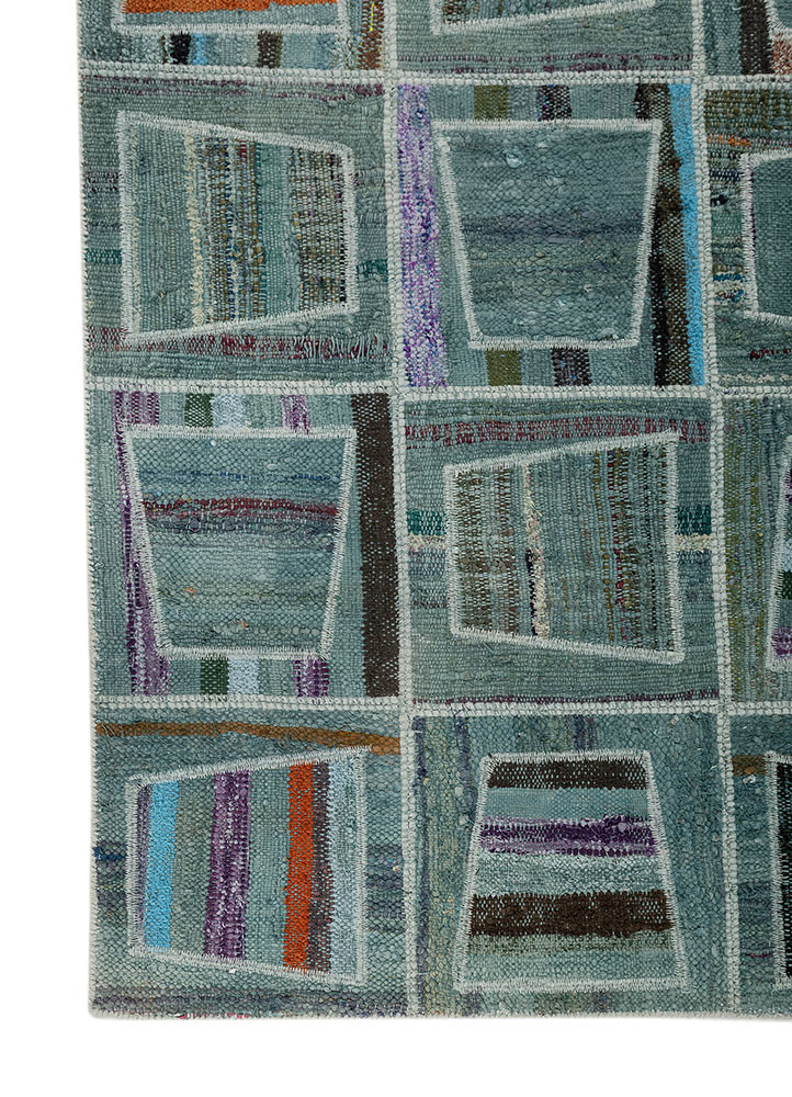provenance ivory wool hand knotted Rug - Corner provenance ivory wool hand knotted Rug - Corner