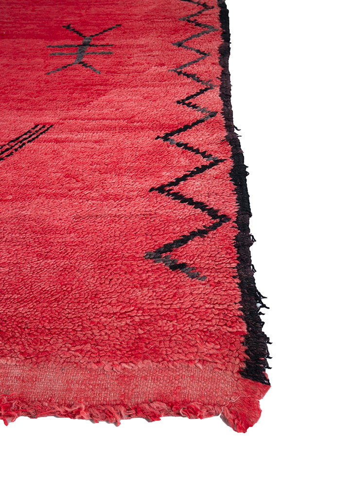 nuray pink and purple wool hand knotted Rug - Corner nuray pink and purple wool hand knotted Rug - Corner