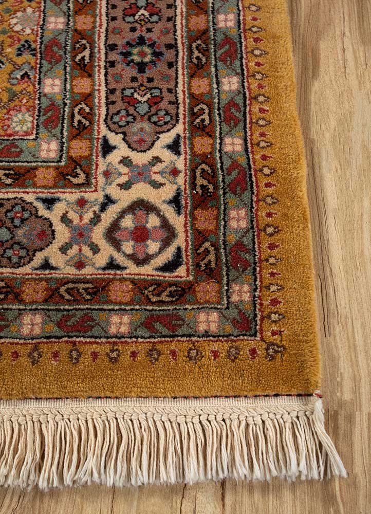 Amani Gold Hand Knotted Wool RugsPae4708Jaipur Rugs Australia
