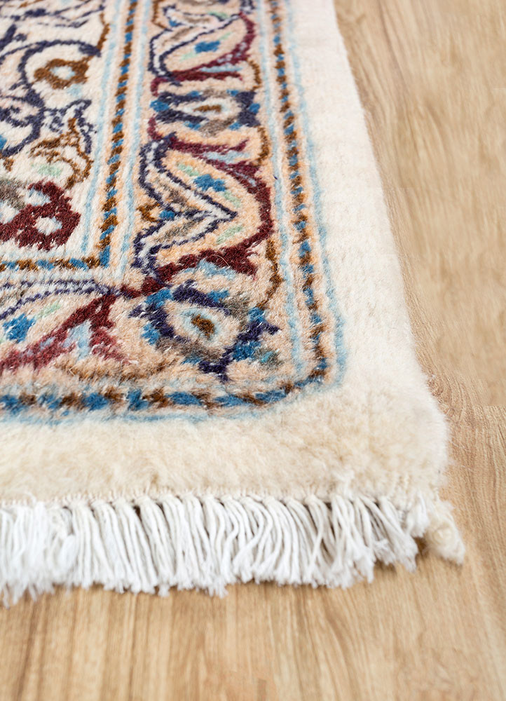 aalam gold wool hand knotted Rug - Corner aalam gold wool hand knotted Rug - Corner