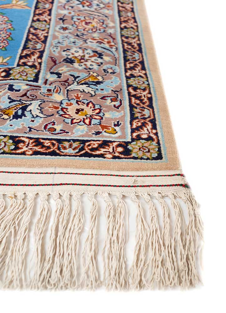 Gulmarg Blue Hand Knotted Wool RugsPae5002Jaipur Rugs