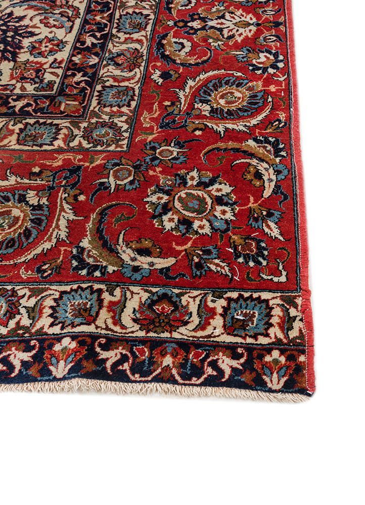 aalam gold wool hand knotted Rug - Corner aalam gold wool hand knotted Rug - Corner