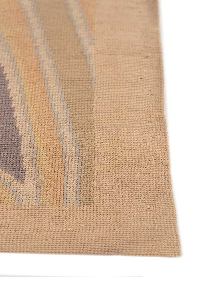 wall art red and orange wool flat weaves WALL ART & TAPESTRY - Corner