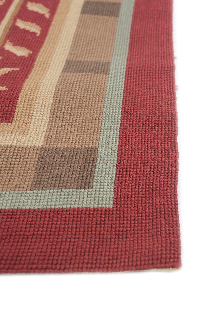 wall art red and orange cotton flat weaves WALL ART & TAPESTRY - Corner wall art red and orange cotton flat weaves WALL ART & TAPESTRY - Corner