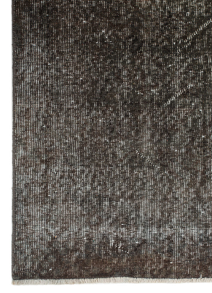 lacuna beige and brown wool hand knotted Rug - Corner lacuna beige and brown wool hand knotted Rug - Corner