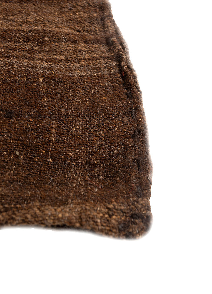nayaab beige and brown wool flat weaves Rug - Corner nayaab beige and brown wool flat weaves Rug - Corner