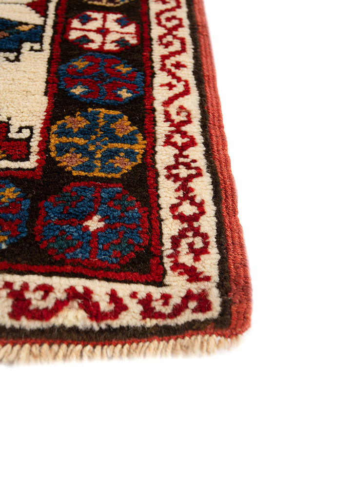 nuray blue wool hand knotted Rug - Corner nuray blue wool hand knotted Rug - Corner